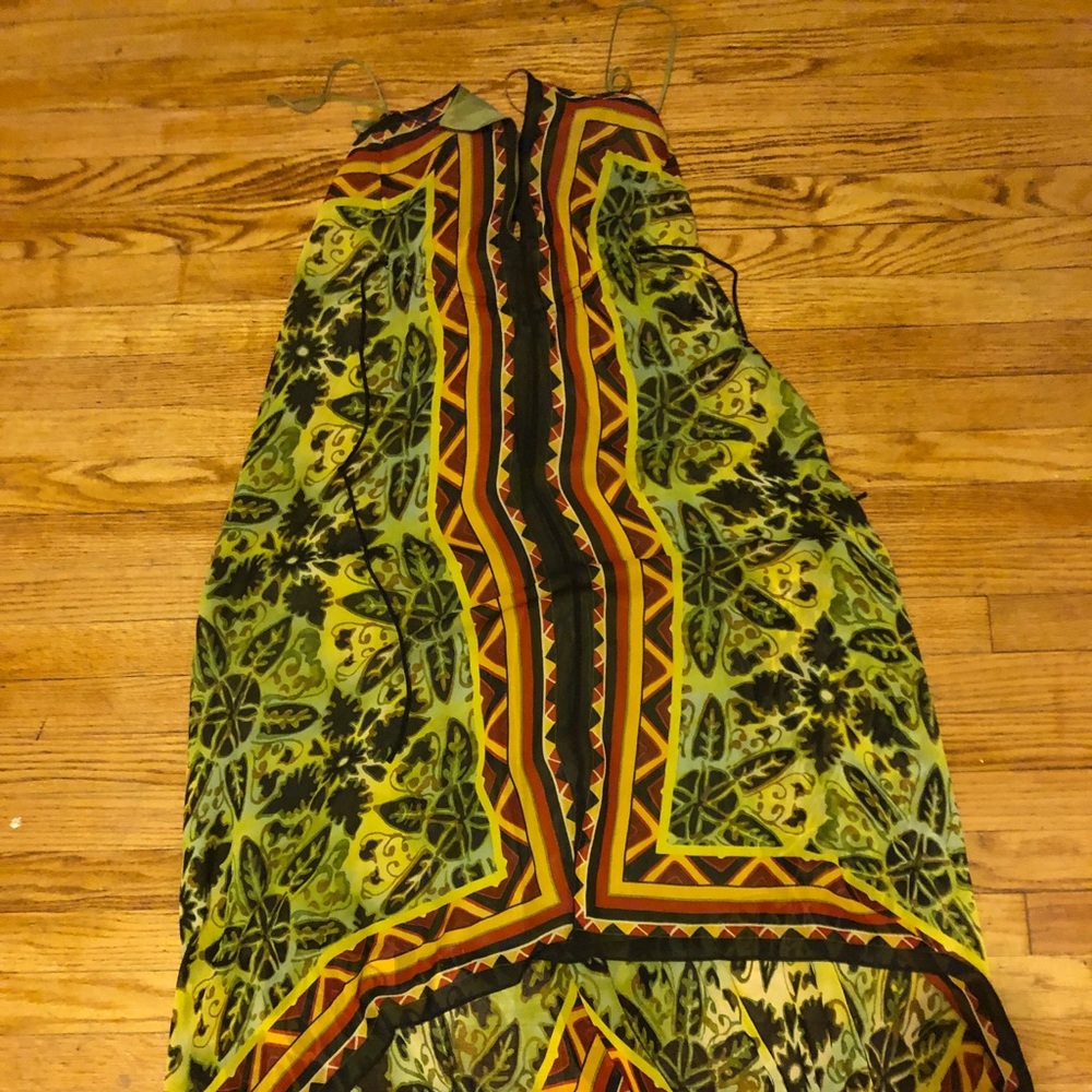 Nicole Miller Silk Handkerchief Dress